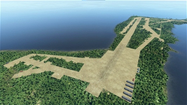 WWII Stirling Airfield - Mono, Solomon Islands Microsoft Flight Simulator
