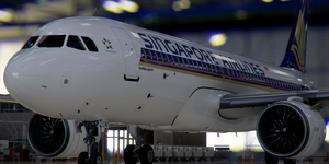 [A32NX] FlyByWire | Airbus A320neo Singapore 9V-SLM in 8k thumbnail 1