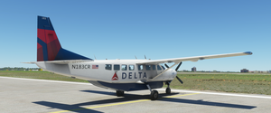 Cessna 208B Grand Caravan Delta Air Lines [4K Fictional] thumbnail 2