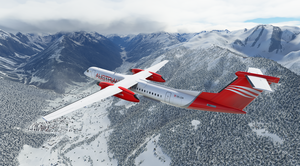  FLYWOH Dash-8-Q400 Austrian Sky thumbnail 4