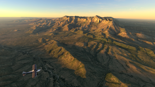 Guadalupe Mountains National Park Flight Plan