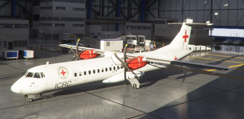 Red Cross ATR-72-600 Livery