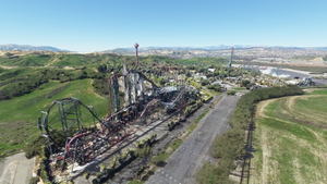 Six Flags Magic Mountain Valencia, California (Optimized Google Photogrammetry) thumbnail 5