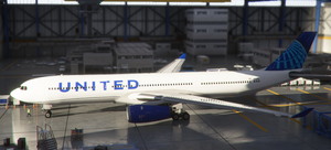PMP Airbus A330-300 United new colors - fictional [4k] thumbnail 3