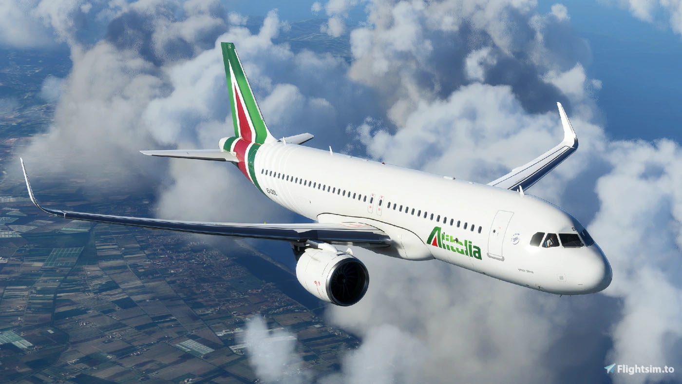 Alitalia A320Neo [8K] - FBW A32NX - Image 1
