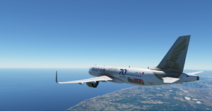 [A32NX] | [8K] Gulf Air (A9C-TA) Very Detailed Clean/Dirty Version thumbnail 2