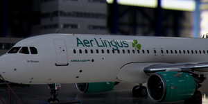 [A32NX] FlyByWire | Airbus A320neo Aer Lingus EI-LRA in 8k thumbnail 2