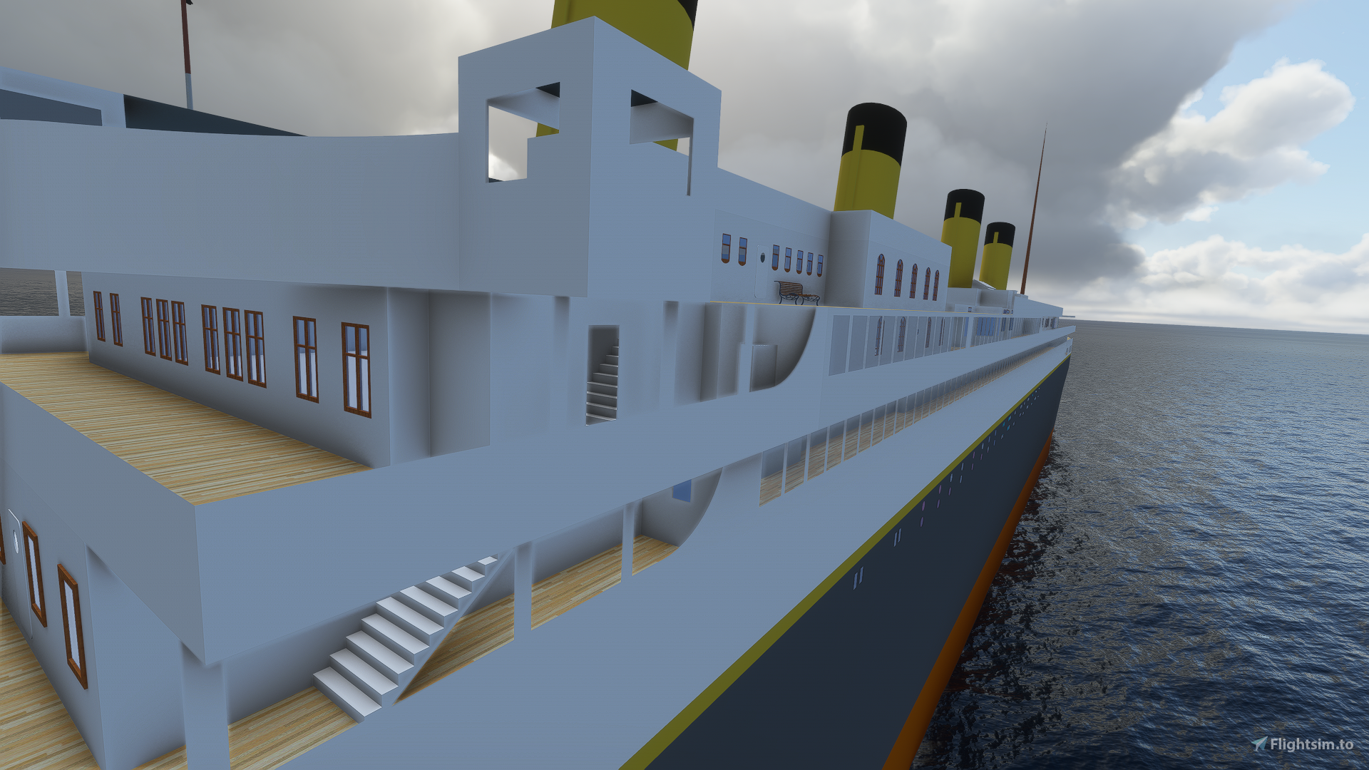spammals titanic sinking simulator