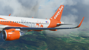 A32NX EasyJet Nantes - 8K thumbnail 2