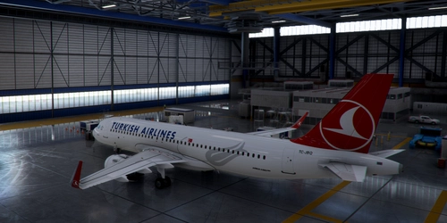 [A32NX] FlyByWire | Airbus A320neo Turkish Airlines TC-JBQ / 8k