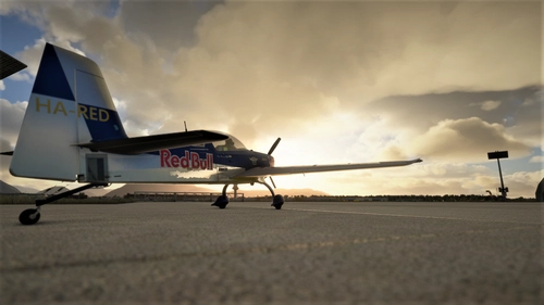Extra 300S - Red Bull Airrace Livery HA-RED [8K-UHD] (Péter Besenyei Livery) 2021