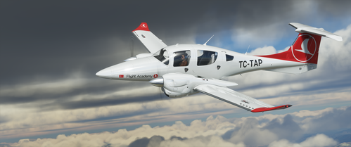 Turkish Airlines Flight Academy For DA62 TC-TAP