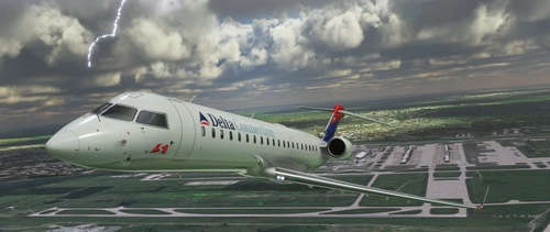 Aerosoft Bombardier CRJ-700 Delta Connection ASA "Colors in Motion"