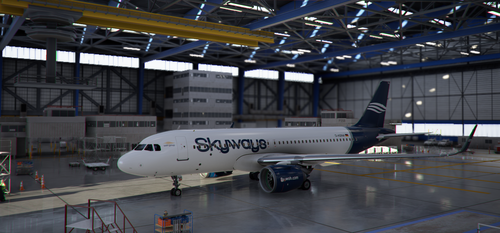 FLYWOH A320neo Skyways - FlyByWire A32NX Paint
