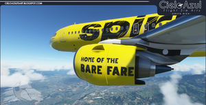 [A32NX] Spirit Airlines | Package | FlyByWire Airbus A320neo (8K) thumbnail 3