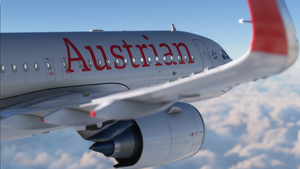 [A32NX] Austrian Airlines (AUA) OE-LBU [8K-Ultra Details] 2021 Dirty/Clean thumbnail 1