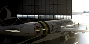 [A32NX] FlyByWire | Airbus A320neo Turkish TK-FNB Special in 4k Livery thumbnail 4