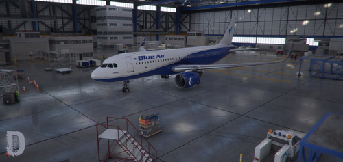 [A32NX] Blue Air Romania by Dorel