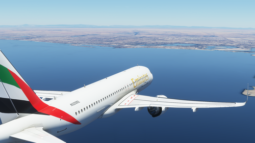 [A32NX] Emirates Livery [8K High Res]