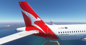 Qantas (2016) NEW LIVERY A320neo thumbnail 2
