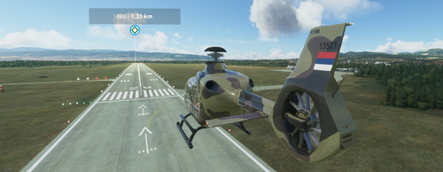 Airbus H135M Serbian airforce livery V2 - compatible with FS2020 update 7