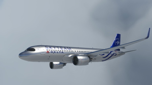 [A32NX] Delta Airlines Skyteam silver livery 8K thumbnail 7