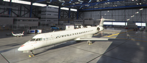 CRJ-700 Delta Connection Comair - "I sat in the hot sun for years" Weathered 