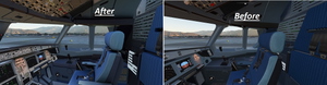 MegaPack A330 revised cockpit textures. thumbnail 2