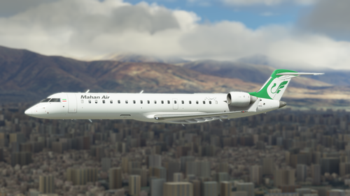 Mahan Air CRJ 700 - 8K
