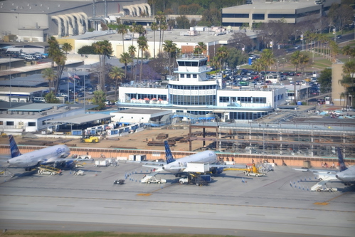KLGB (Long Beach) real passenger routes