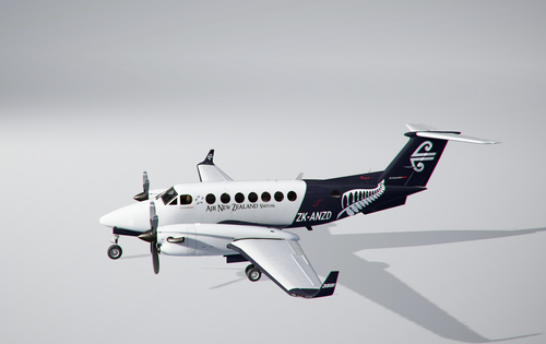 Air New Zealand Virtual | King Air 350 Livery Pack