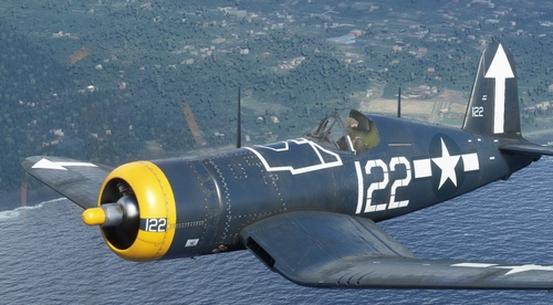 Goodyear FG-1D Corsair VMF-221 #122