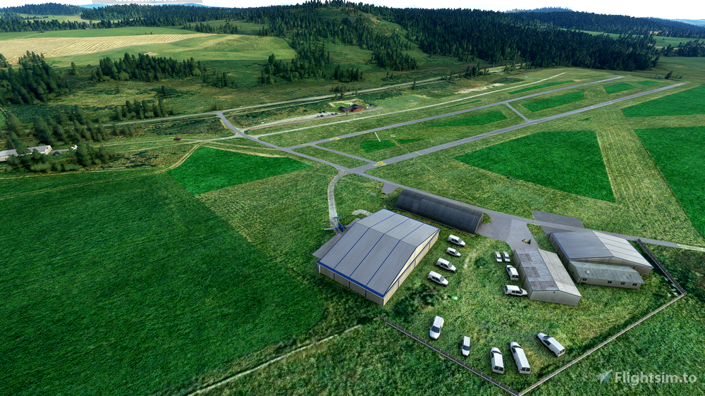 EGAO Deeside Gliding Club for Microsoft Flight Simulator MSFS