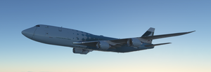 Boeing 747-8F Cathay Pacific Cargo Hong Kong Trader (4k, historical) - no logo mirroring thumbnail 3