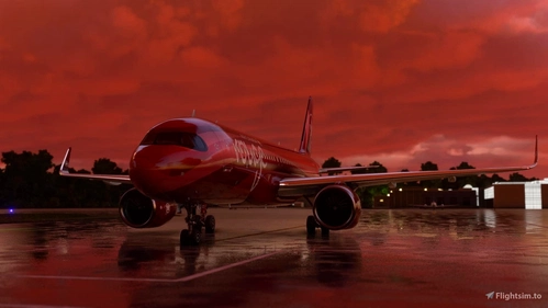 A32NX Air Canada Rouge Concept -8K