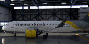 [A32NX] Airbus A320neo Thomas Cook OO-TCW in 8k thumbnail 2