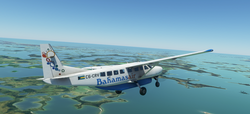 Cessna 208B Grand Caravan Bahamasair [4K Fictional]