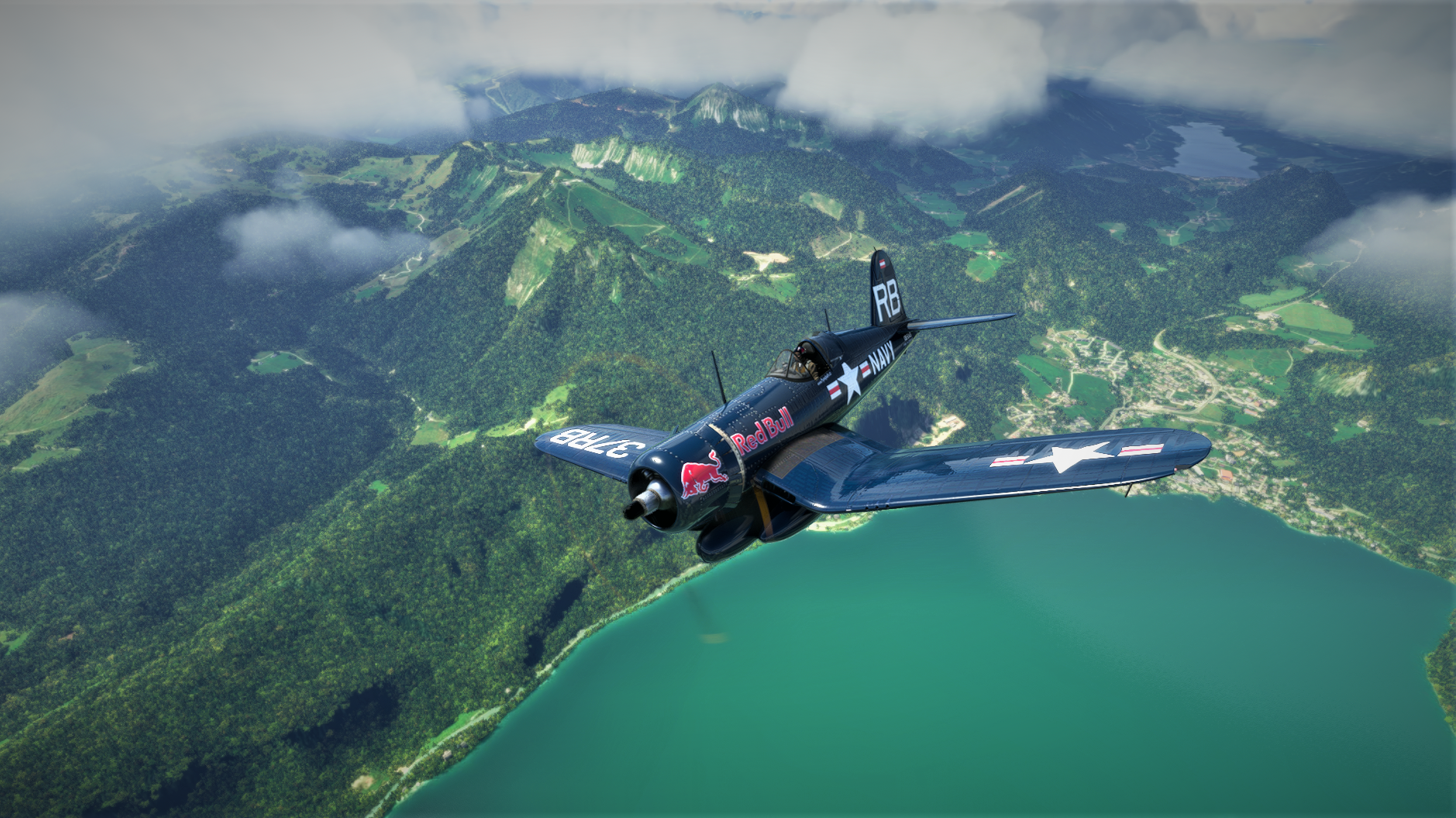 Chance Vought F4U-4 "CORSAIR" - Red Bull (37RB) OE-EAS [8K-UHD] 2021 - Image 1