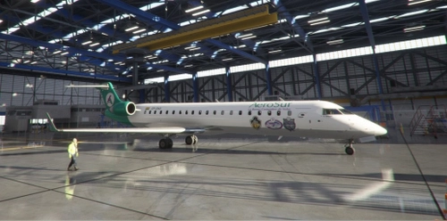 CRJ 500 - CP3165 / Aerosur
