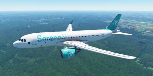 SereneAir | FlyByWire A32NX | 8K