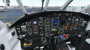 Embraer EMB-110 Bandeirante - Black & White Interior thumbnail 6