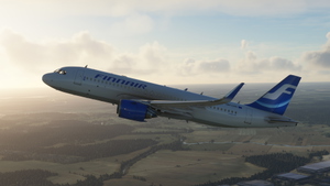 Airbus 320 NEO - Finnair OH-LXA - FBW A32NX thumbnail 3