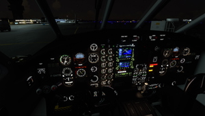 Embraer EMB-110 Bandeirante - Black & White Interior thumbnail 7