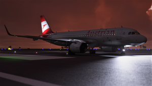 [A32NX] Austrian Airlines (AUA) OE-LBU [8K-Ultra Details] 2021 Dirty/Clean thumbnail 8