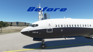 Improved House Livery Bredok3d Boeing 737 MAX 8 (100 Years of Boeing) thumbnail 2
