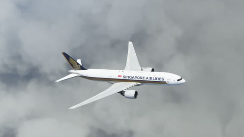 CaptainSim B777-200 Singapore Airlines 9V-SRP