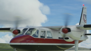 BlackBox Britten-Norman BN-2 Islander V2.0 - Livery "Loganair G-BEDZ - Captain Eric A. Starling" thumbnail 7