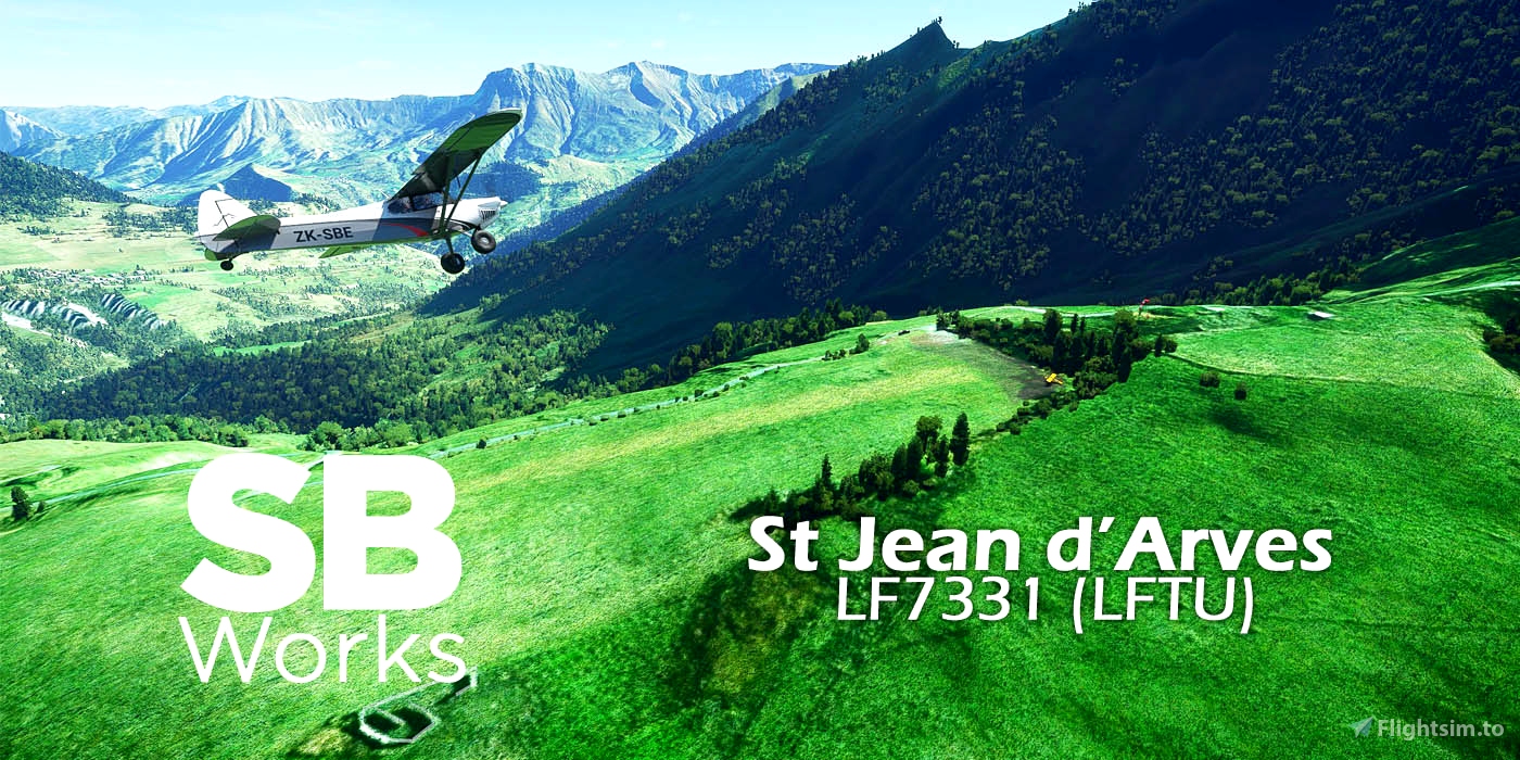 LF7331 Altisurface St Jean d'Arves (LFTU) Microsoft Flight Simulator