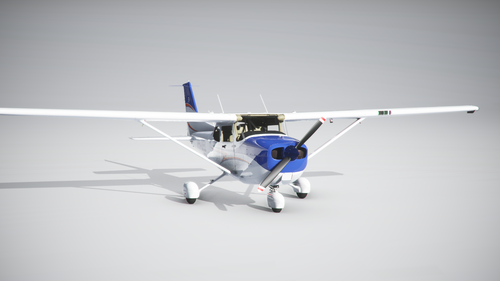 Cessna 172 Classic Sand Air Livery