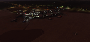 Minsk 2 airport (UMMS) with default terminal change. thumbnail 2